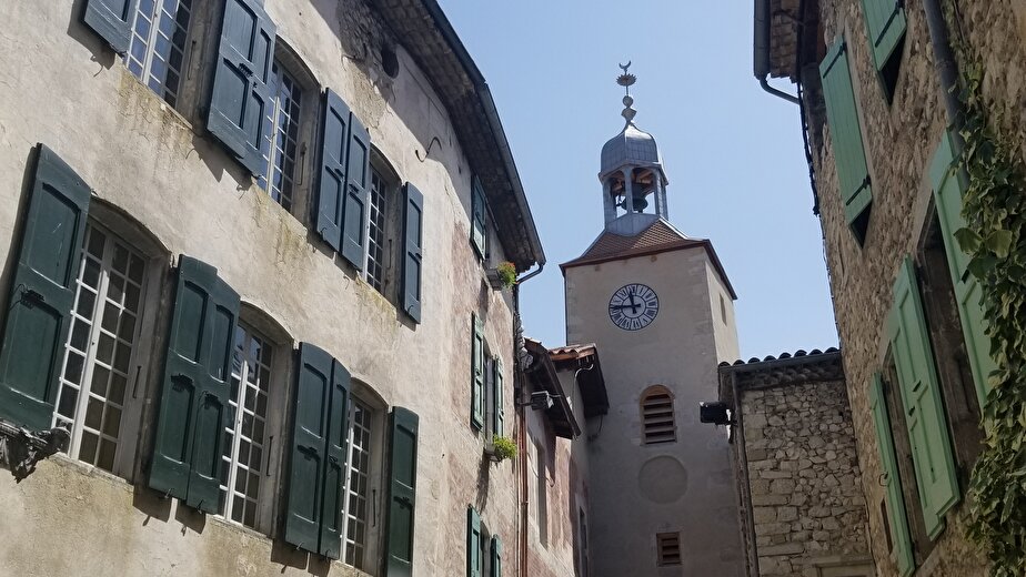 Visite guidée estivale de Châtillon-en-Diois, Village médiéval
