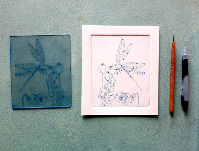 Atelier - Kitchen gravure