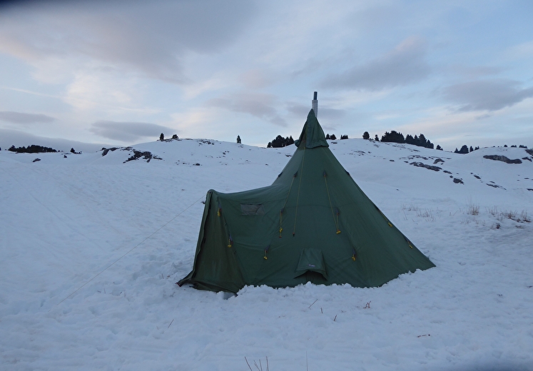 Sortie trappeur : 24h sur les Hauts plateaux du Vercors avec nuit sous tente