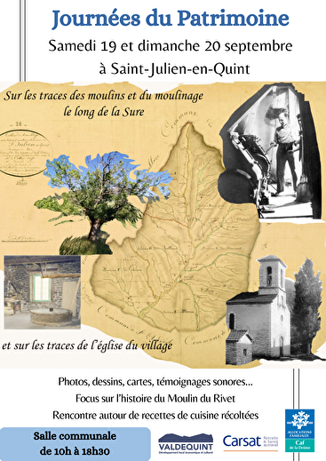 Exposition - Sur la trace des Moulins et du moulinage le long de Sure