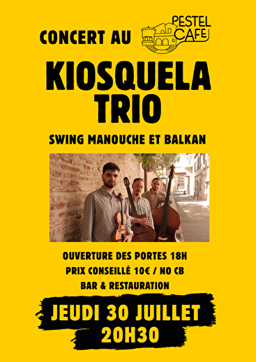 Concert - Jazz Swing - Kiosquela Trio