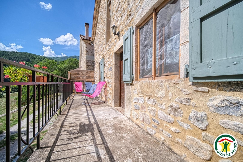 La terrasse avec vue