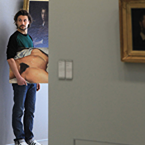 Théâtre - L'origine du monde (46x55) - Nicolas Heredia