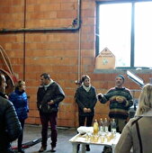 Visite de la cave