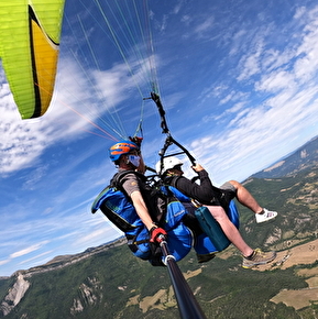 Vol en parapente