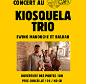 Concert - Jazz Swing - Kiosquela Trio