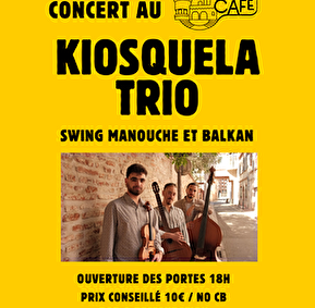Concert - Jazz Swing - Kiosquela Trio
