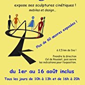 Exposition de sculptures cinétiques et grands mobiles