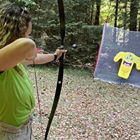 Archery course at Lus-La-Jarjatte