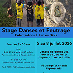 Stage enfants/ados - Danses et Feutrage