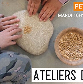 Atelier : petit meunier de la Préhistoire
