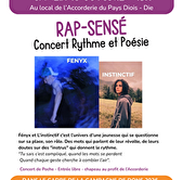 Concert - Rap -Sensé - Fénix et L’instinctif
