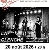 Concert chanson française - LaClenche