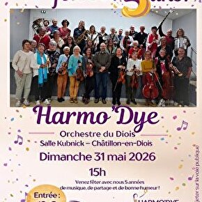 Concert- Harmo'Dye Fête ses 5 ans
