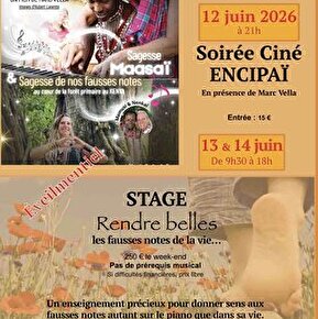 Stage - Rendre belles les fausses notes de la vie