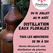 Démonstration distillation artisanale - Floretiem