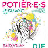Marché de Potiers et Potières à Die - 23ème édition