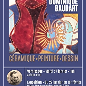 Exposition-vente : Dominique Baudart, un artiste du Diois