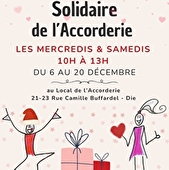 Marché de Noël solidaire de l'Accorderie