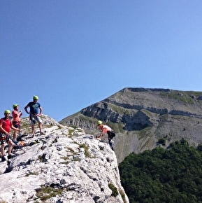 Via Ferrata with Drôme Aventure