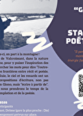 Stage d'écriture de récit poétique, dans les pas de Jean Giono